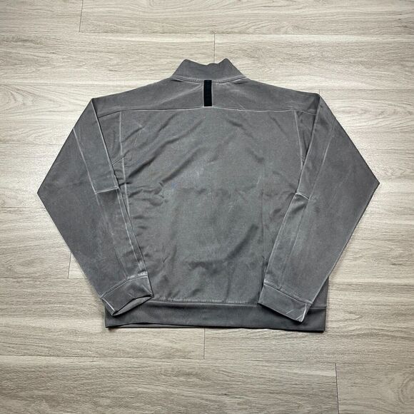 Nike Jacket Mens Medium Gray Washed Zip Sportwear Pockets - Picture 8 of 13